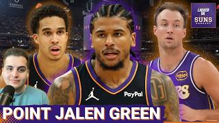 POINT JALEN: The Phoenix Suns Are Best When Devin Booker Is Initiating The Offense NOT Jalen Green..