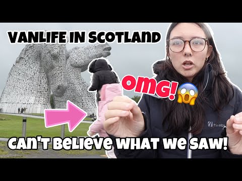 WE COULDN’T BELIEVE WHAT WE SAW! FIRST MORNING IN SCOTLAND: KELPIES, FALKIRK, LOCH LOMOND