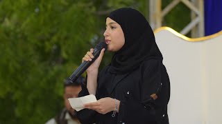 كلمة ماريا قحطان مع اغنية بصوت الحب 