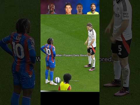 When players get bored 🥱🔥#football #soccer #futbol #futebol #cr7