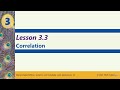 Correlation and Relationships in Data