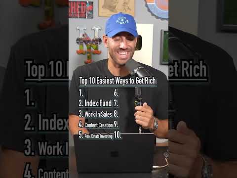 TOP 10 Easiest Ways To GET RICH! #shorts #top10 #list #rich #money