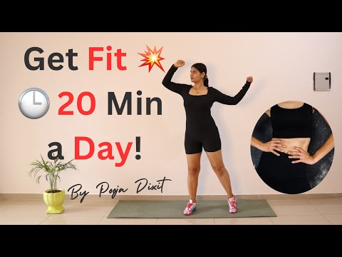 Beginner-Friendly Weight Loss Workout – सिर्फ 20 मिनट्स में @PoojaDixitFitnessclub