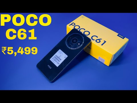 Poco Cheapest Smartphone! Poco C61 Unboxing || Review || Camera || Price