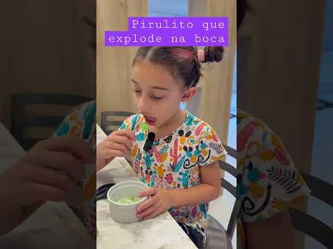 Pirulito que explode na boca! #doce #pirulito #crianças #diversão #lol #candy