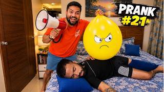 PRANKING MY BROTHER for 24 Hours | Gone Wrong 😂
