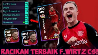 RACIKAN TERBAIK F.WIRTZ CLUB SELECTION!