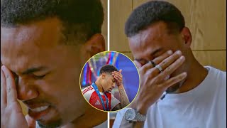 UNSEEN VIDEO: Gabriel Magalhaes in an Interview Shedding Tears in Response to His UCL Penalty Miss🥺