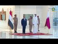 الرئيس السيسي يعود إلى أرض الوطن بعد زياره رسمية لدولة قطر الشقيقة