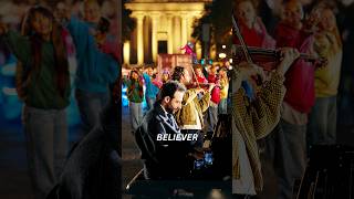 Incredible Believer Flashmob with 100 artists in the streets of Paris ! 🤯