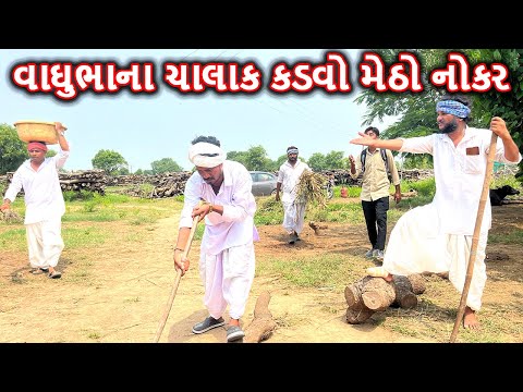 વાઘુભાના ચાલાક કડવો મેઠો નોકર || VAGHUBHA NA CHALAK KADVO METHO NOKAR || Gujarati Comedy Video