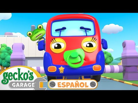 Bebé Camión y su prueba de manejo 🚗 🐸 Garaje de Gecko | Carros para niños | Videos educativos