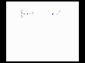 Solving One-Step Equations with Fractions
