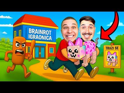 NAJBOLJI DRUG I JA SMO UKRALI NOVOG NAJSLAĐEG BRAINROTA! 😱🏃‍♂️💨 | Roblox avantura