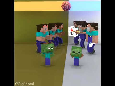 Poi-Poi-Poi-Poi-Poi-Poi-Po-Pi!! | Zombie Boy vs. Herobrine 😁👍