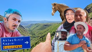 Gürcistan ile arasında sadece bir dere olan köyde 12 gün kaldık. (Akçil Köyü Ardahan)