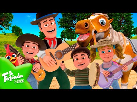 A FAZENDA DO ZENON 👨🏻‍🌾 Um Violão para Zenón | Desenhos Animados | O Reino Series