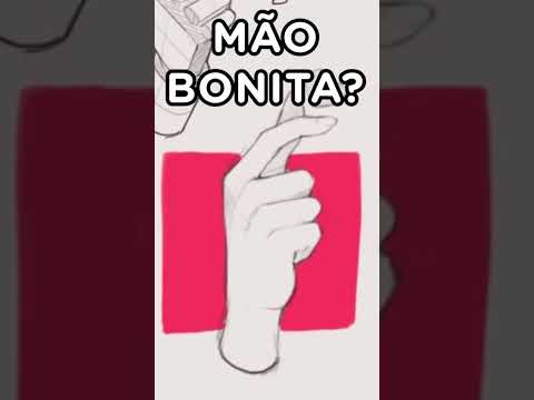 🎨Dica pra Desenhar 🖐🏻 MÃOS!! #shorts