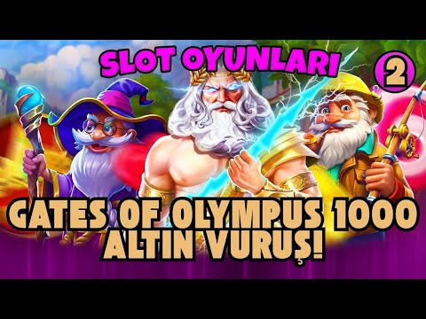 SLOT OYUNLARI GATES OF OLYMPUS 1000 ALTIN VURUŞ!