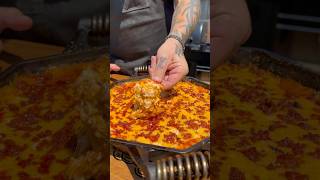 Smoked Buffalo Chicken Dip with Chorizo #buffalochicken #bbq