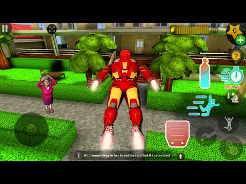 Scary Teacher 3D - Became A IronMan... 10 Ways to Troll Miss T