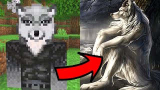 CHILL LONER WOLF IN MINECRAFT