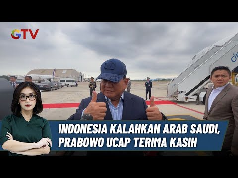 Ucapan Terima Kasih Presiden Prabowo ke Timnas Indonesia usai Kalahkan Arab Saudi - BIP 21/11