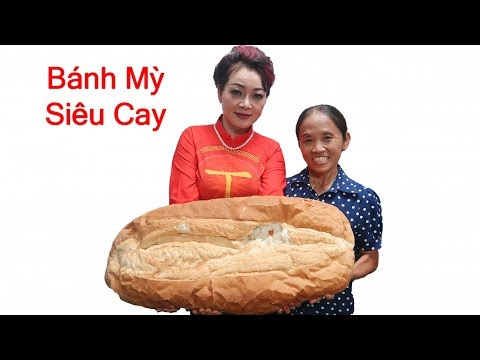 Bà Tân Vlog - Làm Chiếc Bánh Mỳ Siêu Cay Khổng Lồ Trên Trường Quay VTV