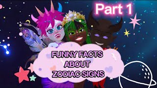 Funny facts about ZODIAC SIGNS - Part 1 🪐💫 #zodiacsigns #astrology  #horoscope