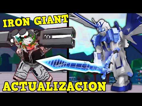 😱 ACTUALIZACION IRON GIANT Child Emperor Garou MONSTRUO en Los Campos de batalla mas Fuertes Roblox