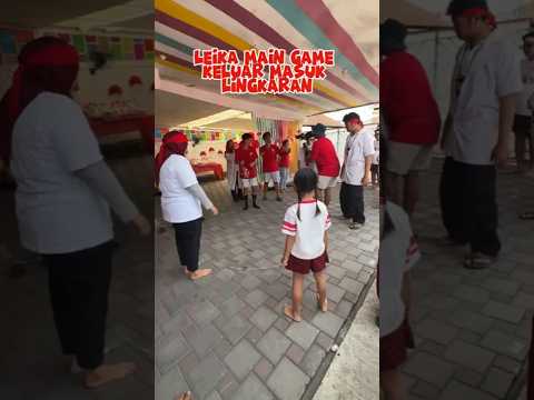 LEIKA LOMBA KELUAR MASUK LINGKARAN SIAPA PEMENANG NYA??🥳 #leika #trending #shorts