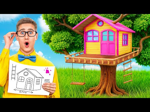 Construí una Casa Secreta en el Árbol Multi DO Smile