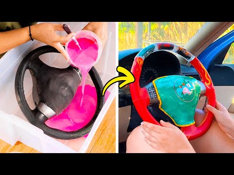 DECORATE Your Ride with Steering Wheel and Gearbox Makeovers!
