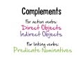 Linking Verbs and Predicate Nominatives