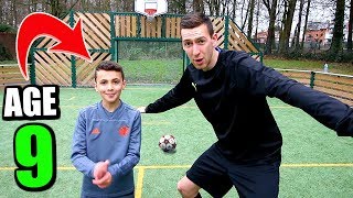 THIS 9 YEAR OLD KID IS A FUTURE FOOTBALL STAR (NEXT RONALDO?)