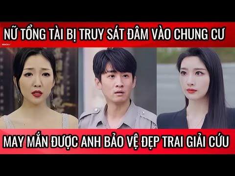 Nữ tổng tài bị truy sát đâm vào chung cư, may mắn được anh bảo vệ đẹp trai giải cứu