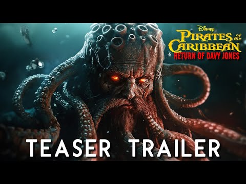 Pirates of The Caribbean 6: The Return of Davy Jones - First Trailer (2025) | Johnny Depp (4k)