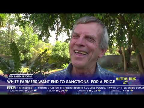 YouTube video thumbnail: White Farmers Want end to Sanctions, for a Price