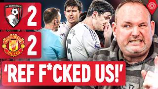 STUART ATTWELL IS A JOKE! | Andy Tate REACTS! | Bournemouth 2-2 Manchester United