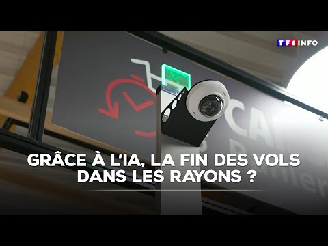 Grâce à l'IA, la fin des vols dans les rayons ?｜TF1 INFO