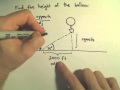 Trigonometry and Balloon Height Calculations