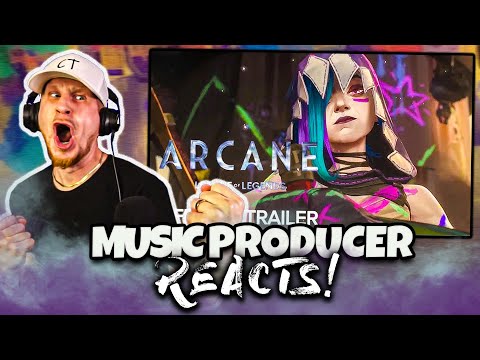 Music Producer REACTS to Arcane: Season 2 | Official Trailer