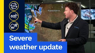 Severe Weather Update 9 February 2026: TC Mitchell to bring a band of rain across WA this week