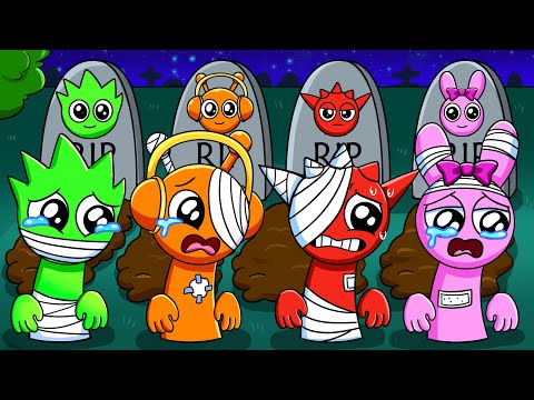 Incredibox Sprunki - INCREDIBOX SPRUNKI R.I.P SAD STORY! | Cartoon Animation