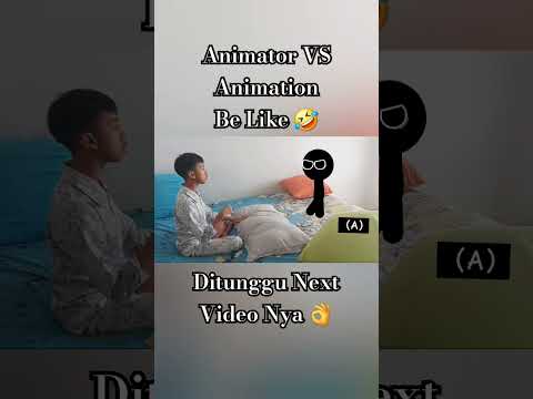 Animator VS Animation #animation #animasi #flipaclip #comedy #fyp #funny #shortvideo #lucu #stickman