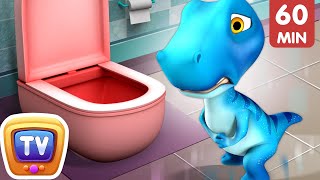 Potty Song with Jumblikans Dinosaurs + More ChuChuTV Toddler Learning Videos