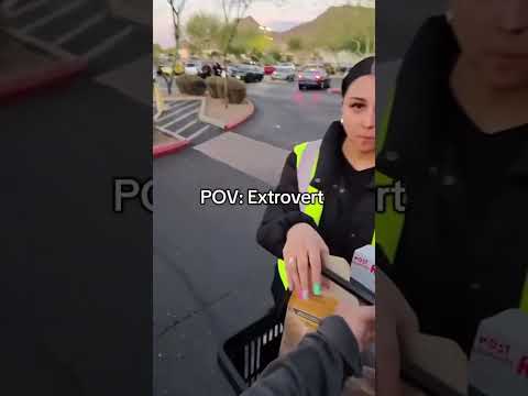 Extrovert compilation. #extrovert #pov #youtube #people #viral #girl #talking #public