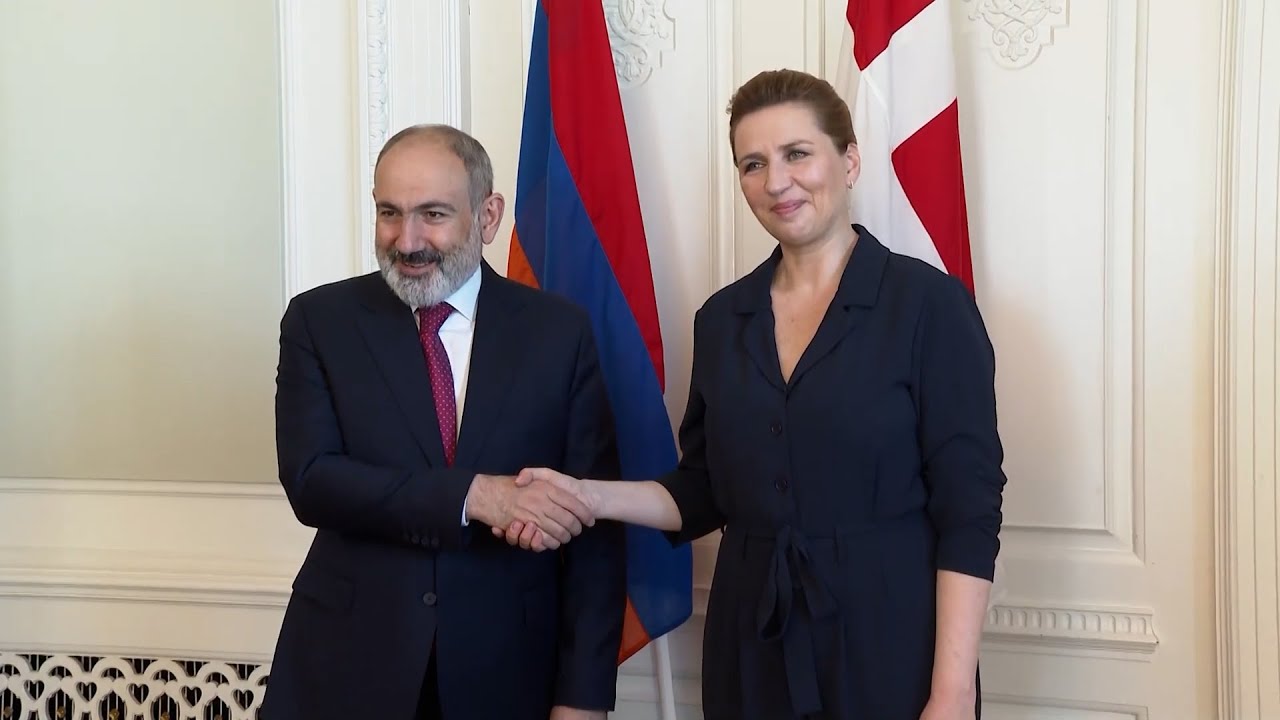 rmenistan Başbakanı Nikol Paşinyan Danimarka Başbakanı Mette Frederiksen ile görüştü