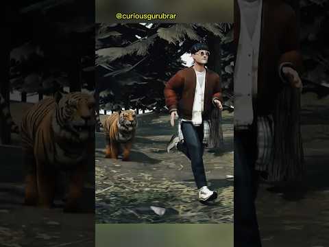 cara menghindari serangan harimau #short #shorts #faktaunik