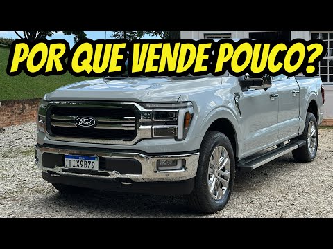 NOVA Ford F-150 - POR QUE VENDE POUCO A CAMINHONETE MAIS VENDIDA DO MUNDO NO BRASIL?